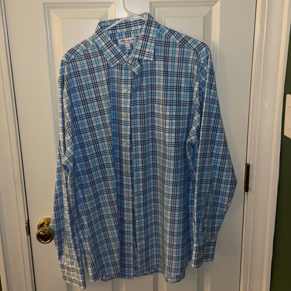 Peter Millar Button Down Shirt - image 1